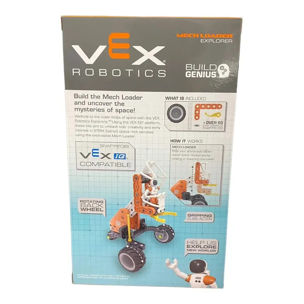 Hexbug Vex Mech Loader Explorer STEM Starter Construction Kit 70+ Pieces New